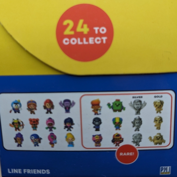Brawl Stars Bundle with key chain shown + 2 blind minifigurine boxes (random) - Picture 5 of 8